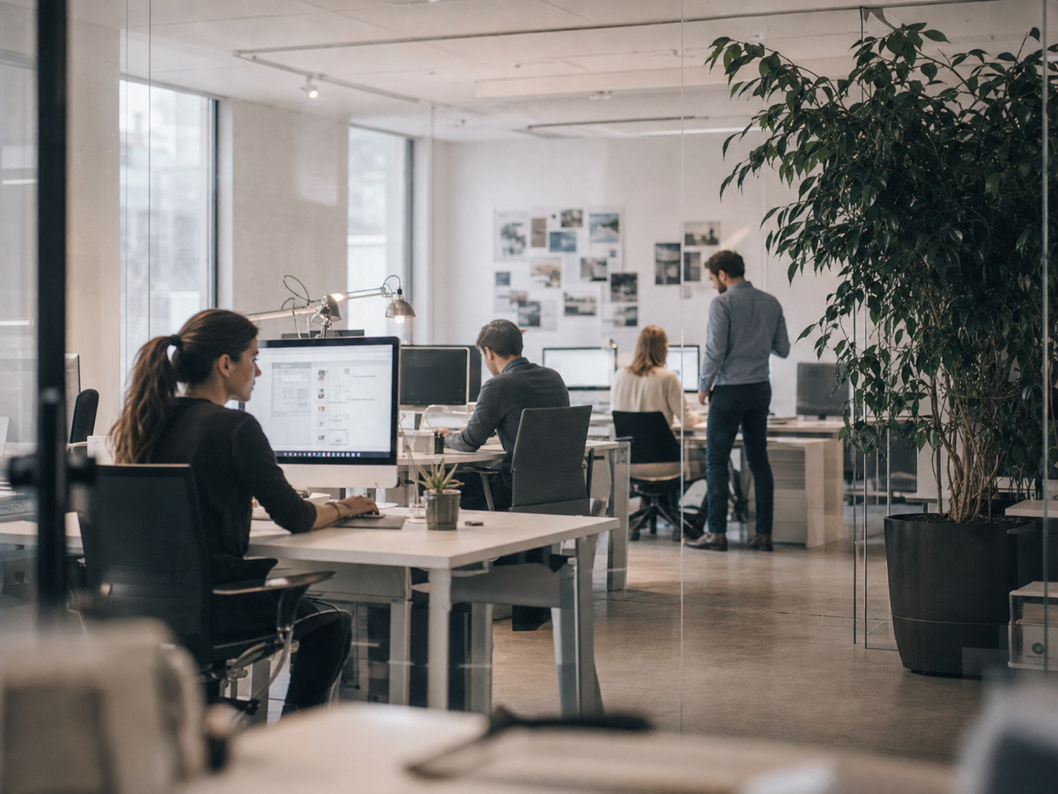 Reproduire l'organisation d'une agence de conseil en communication et marketing