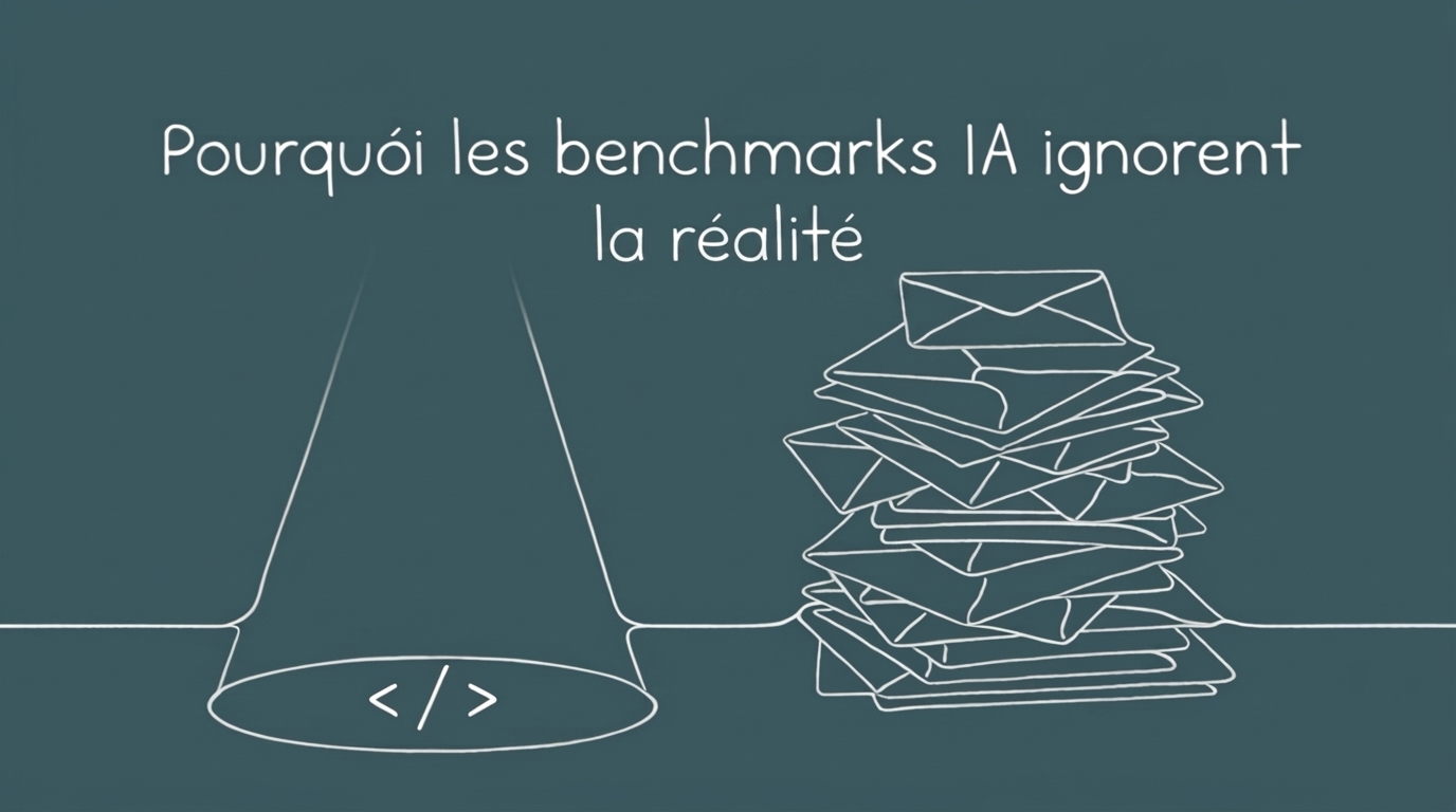 Pourquoi les benchmarks IA ignorent le vrai travail de bureau