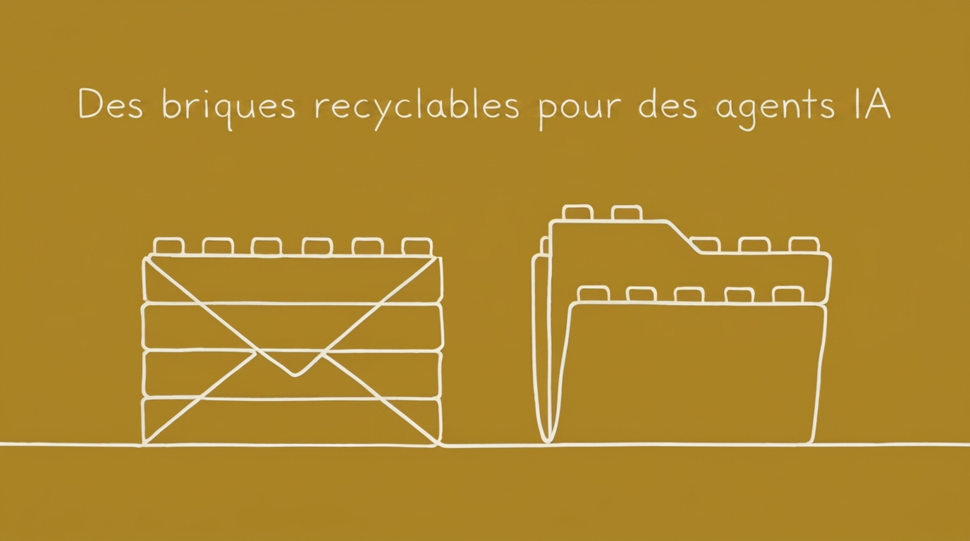 Des briques réutilisables pour construire des agents IA fiables