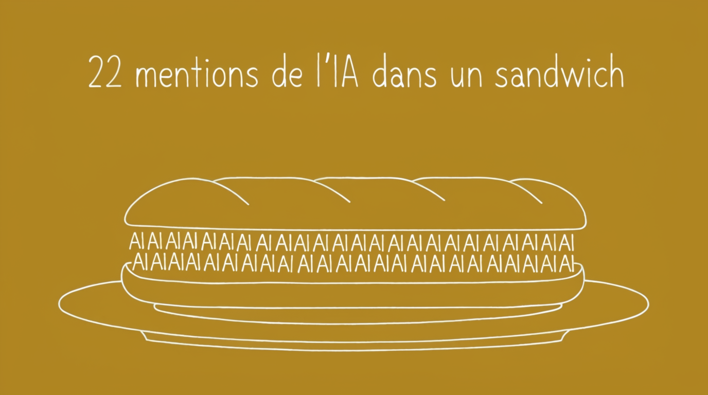 Une chaîne de sandwichs mentionne l'IA 22 fois dans son introduction en bourse
